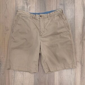 Ralph Lauren Men's Khaki Flat Front Shorts